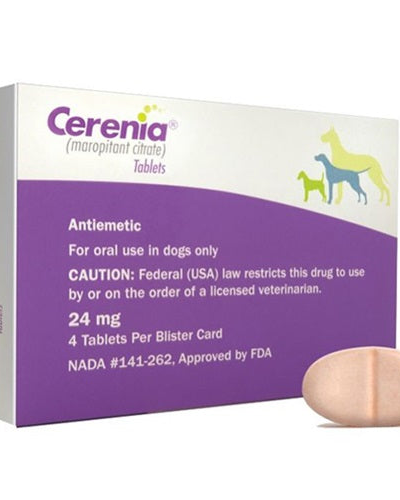 Cerenia 4 Comprimidos 24 MG