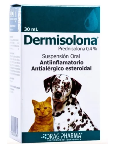 Dermisolona 0.4 % x 30 ml Suspensión Oral