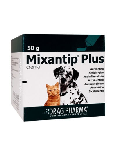 Mixantip® Plus 50 Grs Crema Para Perros y Gatos